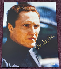 CHRISTOPHER WALKEN Signed 16x20 PHOTO Beckett Authenticated (BAS)