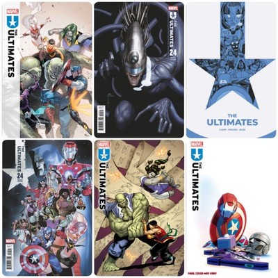 ULTIMATES #24 **COVER SELECT** OPEN & [1:25][1:100] PRE-SALE 05/27/2026