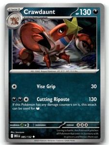 Crawdaunt 085/132 Mega Evolution Uncommon