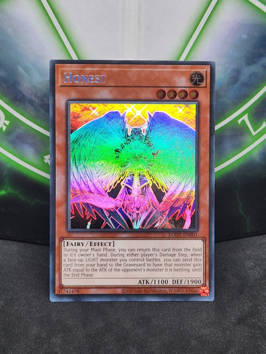 Yu-Gi-Oh! TCG Honest Ghost Rare Individual Collectible Card Game