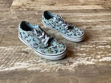 VANS Butterfly Colorful Low Tops Lace Up Sneakers Skateboard Youth Kids 3