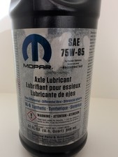 Mopar75w-85 Axle Lubricant
