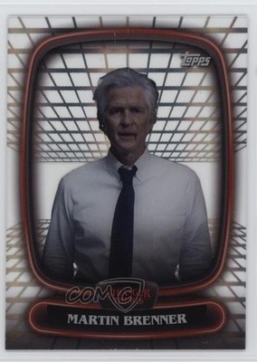 2025 Topps High Tek Stranger Things Hawkins Lab Pattern Martin Brenner #12 7tw