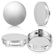 60mm Silver Universal Hub Caps Wheel Center Caps Rim Hub Replacement Covers 60mm Silver Universal Hub Caps Wheel Center Caps Rim Hub Replacement Covers