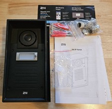 2N IP Force 9151101W 1-Button Intercom System - 01336-001