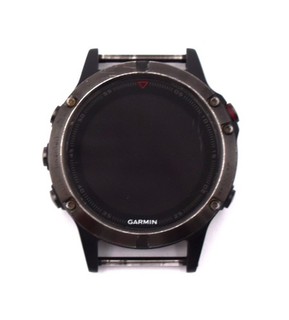 Garmin Fenix 5 Stainless Steel 47mm GPS 010 01688 00 (SCRATCHED/NO BAND)