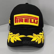 Pirelli Embroidery 1ST PZERO Black Baseball Cap Adjustable