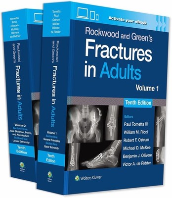 Rockwood and Green's Fractures in Adults Tenth Edition 10th ENG Print + eBook