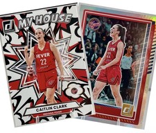 2025 Donruss WNBA Caitlin Clark  Silver Holo Foil + My House Indiana Fever