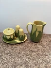 Shawnee USA Corn King 5 PCs: Salt and Pepper, Pitcher, Sugar Bowl And Platter