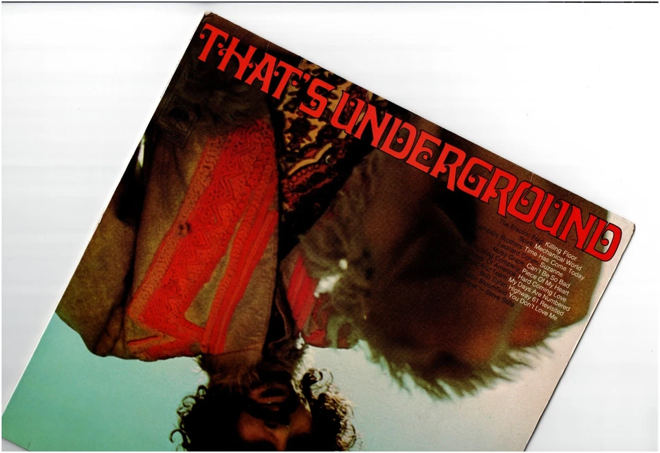 THAT'S UNDERGROUND german CBS LP_SPLATTER VINYL_orig 1968 moby grape_DYLAN etc. - Image 3 of 4