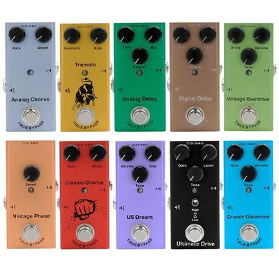 Distortion Delay Chorus Tremolo Digitaler Overdrive Gitarreneffekt Pedal