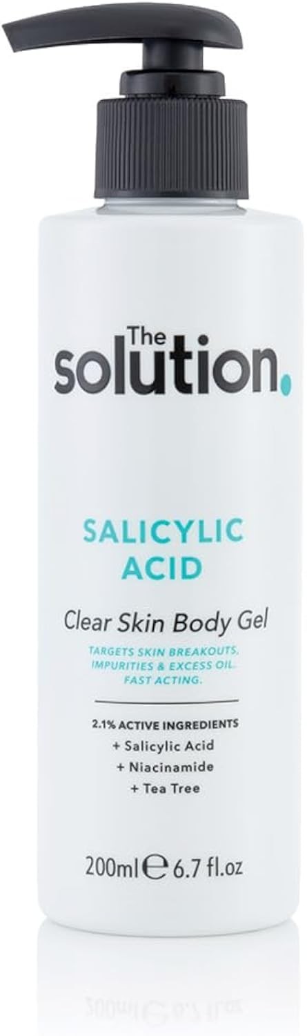 The Solution Salicylic Acid Clear Skin Body Gel With Tea Tree & Niacinamide For Problem & Acne-prone skin, 200 millilitre - Image 3