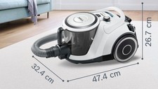 Bosch Serie 6 BGC41XALL, Aspirapolvere Senza Sacchetto, Bianco - 6