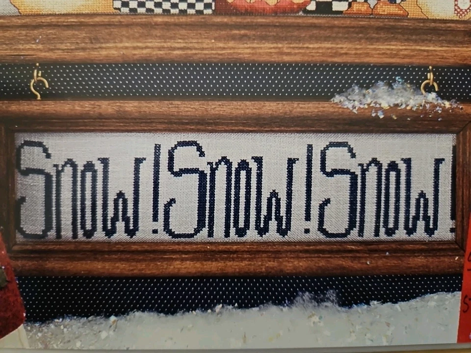 Alma Lynne SNOWMAN COLLECTOR Counted Cross Stitch Pattern Booklet ALX-129 EUC - Image 3 of 4