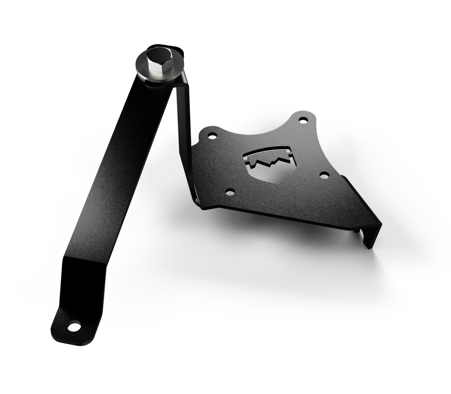 Support Compresseur ARB sous Capot pour Jeep Wrangler JK 2012-2018 En Acier Noir