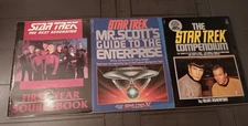 Star Trek The Next Generation Sourcebook, Guide, Compendium, Lot of 3