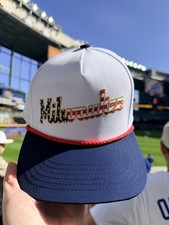 Milwaukee Brewers Patriotic Hat SGA 5/23/26 A...