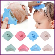 New Baby Hair Comb Accessories Cartoon Cute Comb Infant Bathing Soft Comb