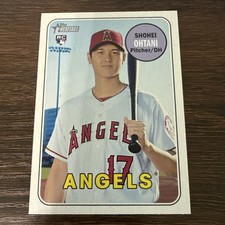 2018 Topps Heritage High Number Shohei Ohtani Base Rookie Card!