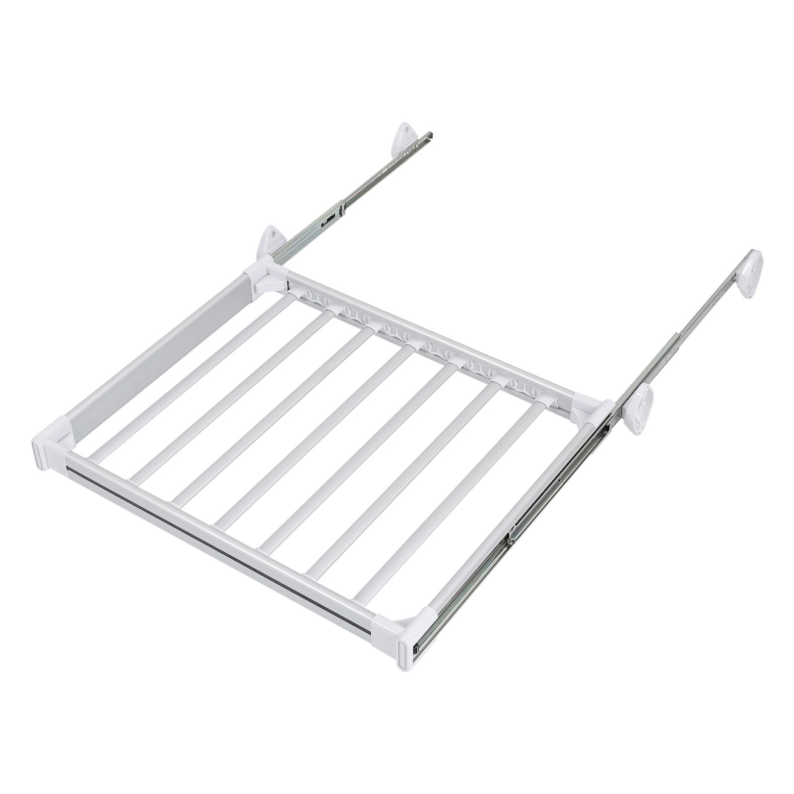Pull Out Trousers Rack Retractable Wardrobe Pants Closet Pants Rack Load 30kg