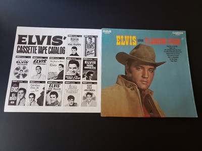 1960s MINT-EXC Elvis PRESLEY Sings Flaming Star SHRINK 2304 RARE BLUE LABEL LP33