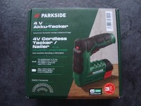 Parkside Pat 4 D6 Akku-Tacker 4V Neu Und Ovp
