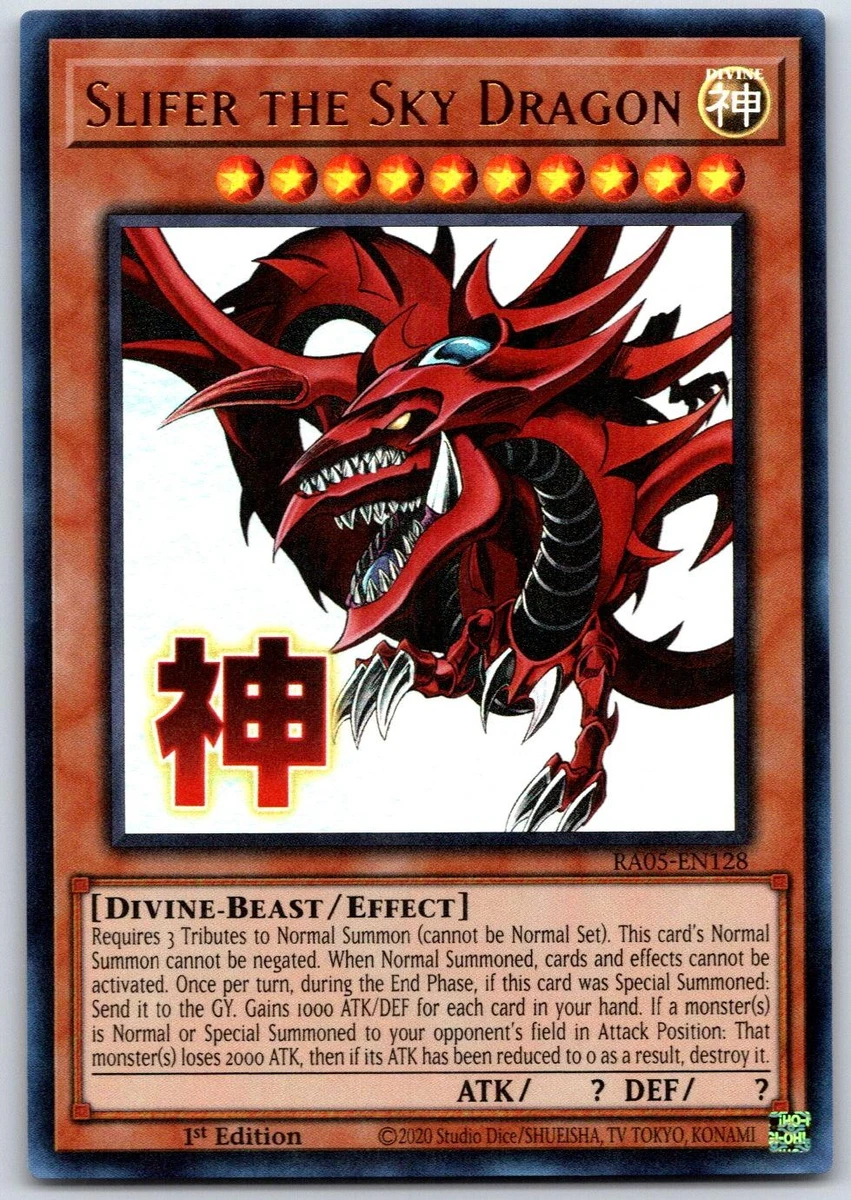 Slifer The Sky Dragon Yu-Gi-Oh! TCG Ultra Rare Individual