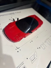 LDRC Drift RC Car Body  With Accessories Tongue Mirrors