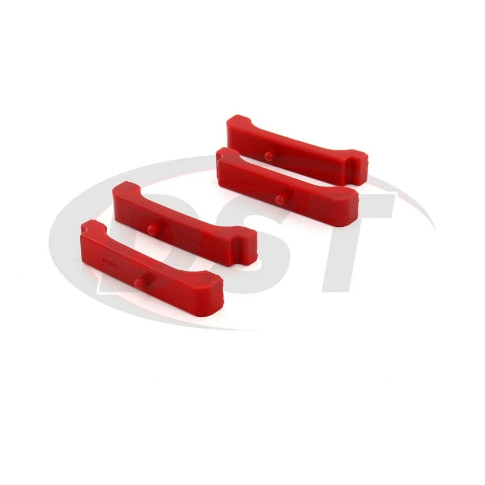 Aisladores de radiador de protano para GMC K25 1976 1977 1978 | Rojo | GM Big Foto 2 de 4