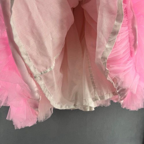 Veera Girls Pastel Rainbow Tutu Gown Maxi Dress 26 Made in India Party Fancy - Picture 9 of 15