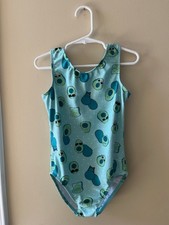 Destira Gymnastics Leotard children's medium - cute avo-cat-o print