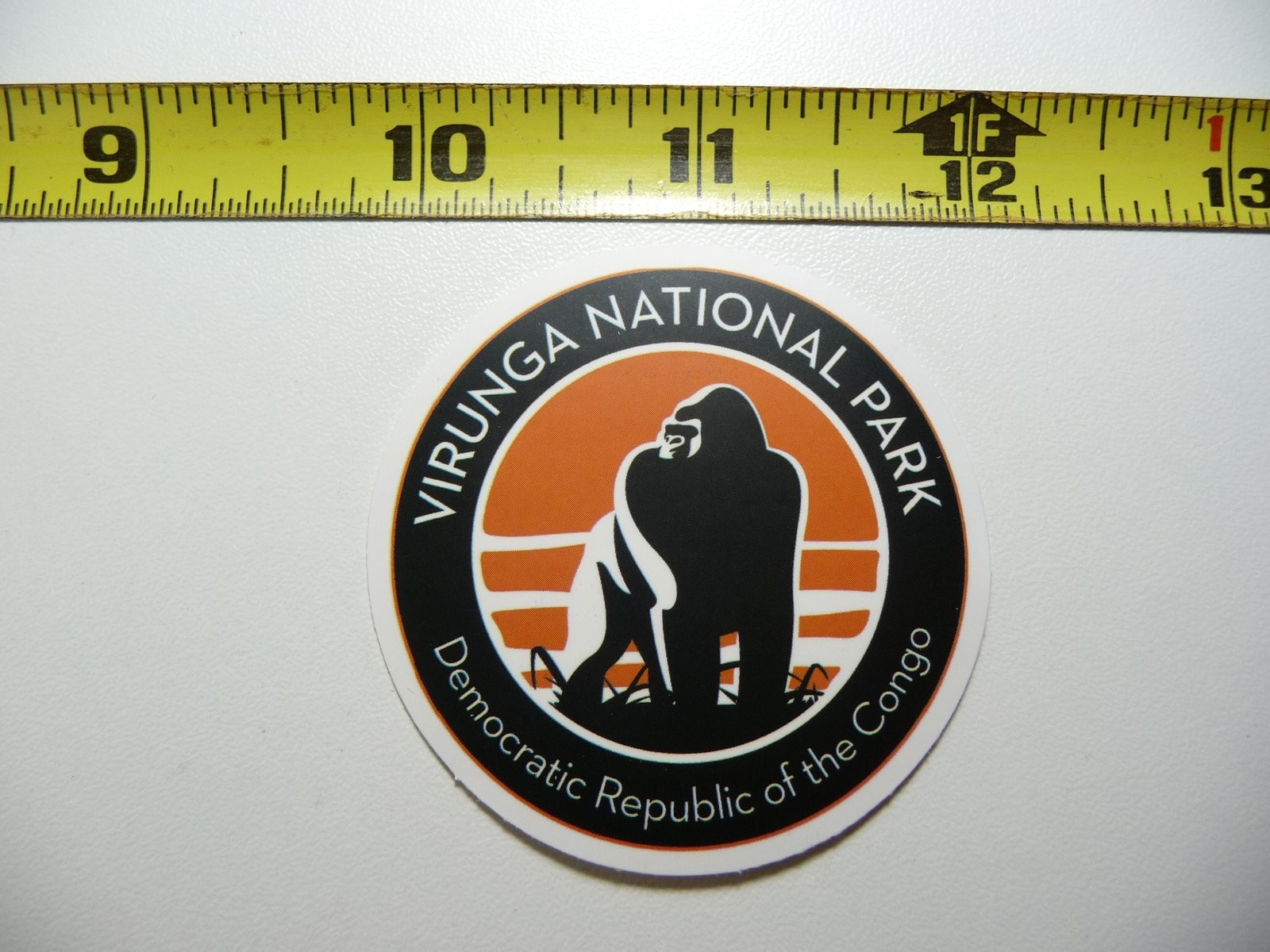Virunga National Park Congo Hiking Camping Nature Outdoor Decal Sticker