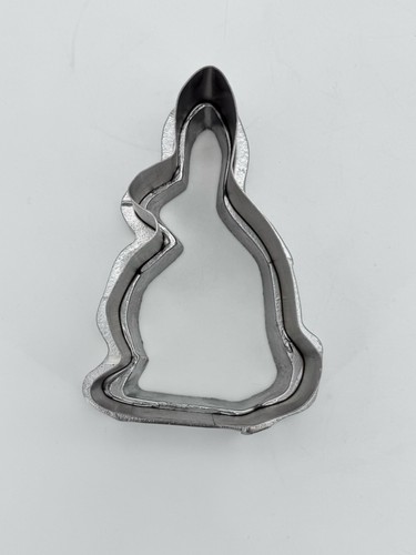 Juego de 2 cortadores de galletas de acero inoxidable - moldes diseño de conejo y oso - Imagen 8 de 14