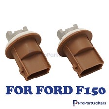 NEW 2x For Ford F150 Bulb Sockets Headlamp Parking Turn Signal Brake Tail Light