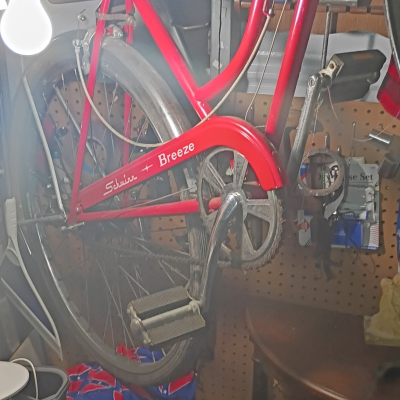 Schwinn Breeze Red Collectible Vintage Complete Bike Bicycle Classic