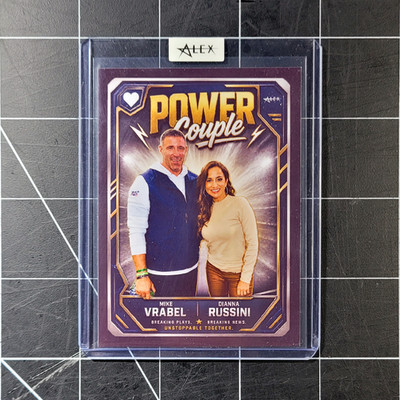 Power Couple Custom Fan Made Card Reprint | TheAlexStudio