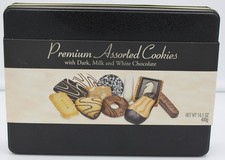 Premium Assorted Cookies - w Dark - Milk White Chocolate - 14.1 oz BB 08/2026