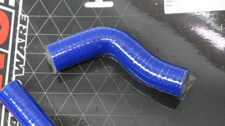 DRC Products Kit de manguera de radiador azul para Kawasaki KX85 D47-01-222 2014-2025 Foto 2 de 4