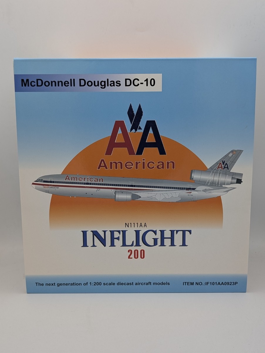 Inflight American Airlines DC-10-10 N111AA Diecast 200 Model