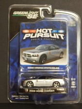 2008 Dodge Charger Virginia State Police Greenlight Hot Pursuit 1/64 MIP 2009