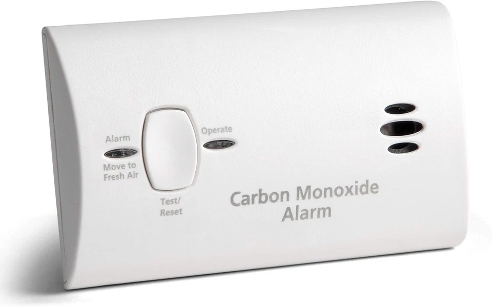 Kidde Carbon Monoxide Detector, Battery Powered Co Alarm With Leds, Test-reset