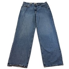 Y2K Universal Thread 90s Baggy High Rise Wide Leg Jeans Medium Wash Women's 12