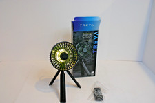 Treva 5" 3-Speed Tripod Portable Adventure Fan LED USB-C Rechargeable Battery