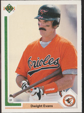 1991 UPPER DECK  DWIGHT EVANS #776