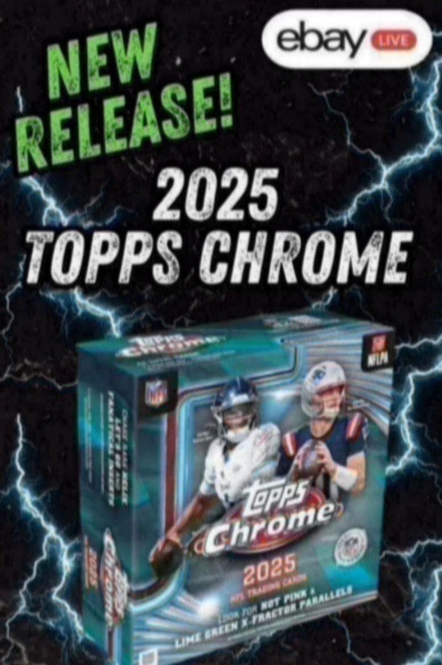 TOPPS CHROME 2025 CHASE!!!!