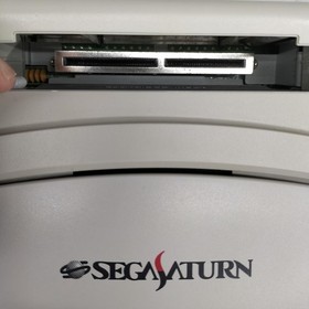 SEGA Saturn Late Model Game Console 32-bit SH-2 Japan with Power Memory Box Used