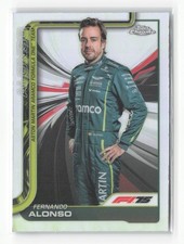 2025 Topps Chrome Formula 1 - F1 Driver - Fernando Alonso #9 Refractor