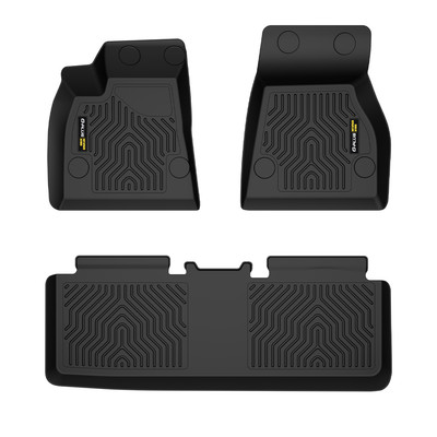 Fit For 2015-2020 Tesla Model S All Weather TPE Floor Mats Protection Liners