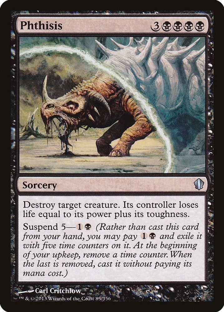 Phthisis85MagicCommander 2013C13LPUncommonEN